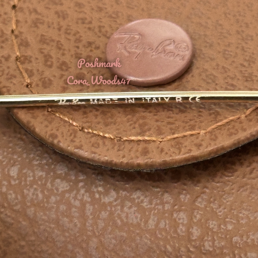 RayBan Aviator Purple Flash Lenses RB3025 Gold Frame 58 / 62 Unisex New - Picture 11 of 15